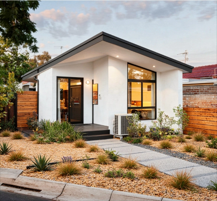 Contemporary backyard ADU home design and construction by ADU Pro Los Angeles